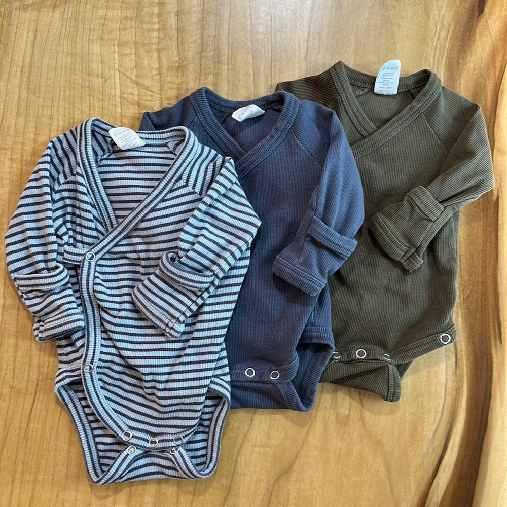 Kate Quinn Long Sleeve Kimono Bodysuits